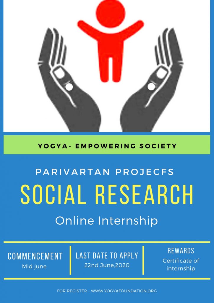 Internship Opportunity at Yogya-Empowering Society, Apply by June 22
