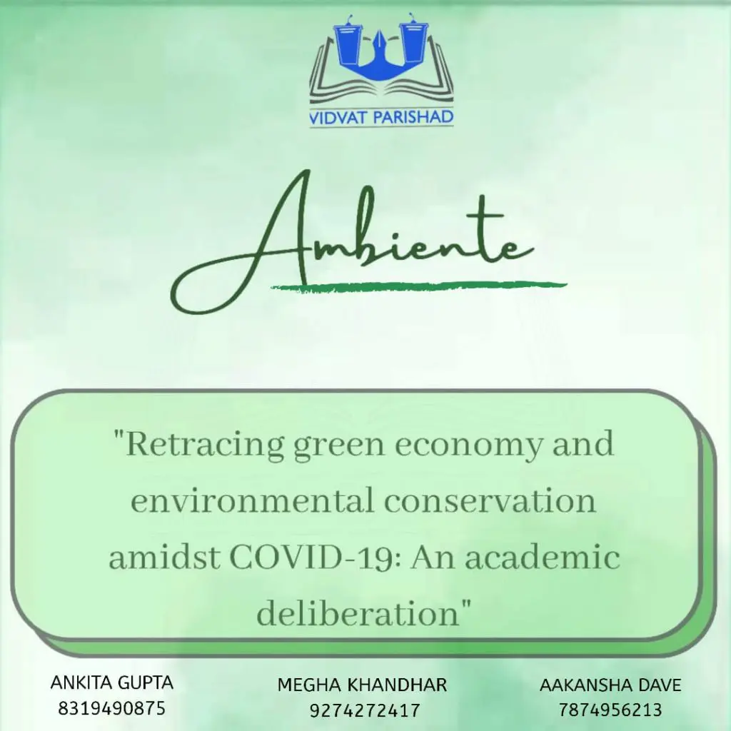 Vidvat Parishad organizes Talk Show on Environmental Issues, Register Now 
