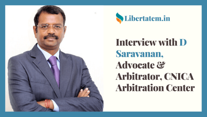 Interview with D Saravanan