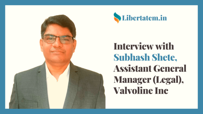Interview with Subhash Shete